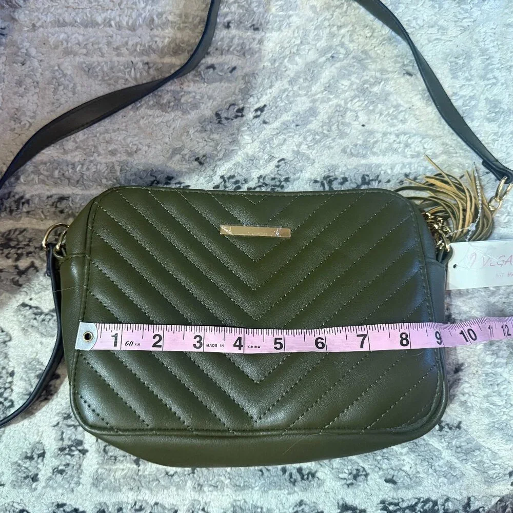 VEGAN EST 2005 NWT SMALL CROSSBODY RECTANGLE PURSE